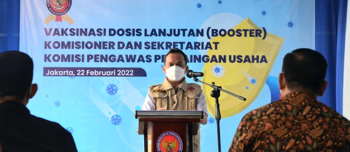 KPPU Gelar Vaksin Booster Covid-19